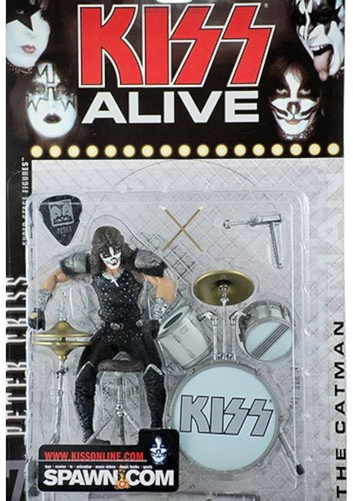 KISS - PETER CRISS MUÑECO FIGURA DE COLECCION