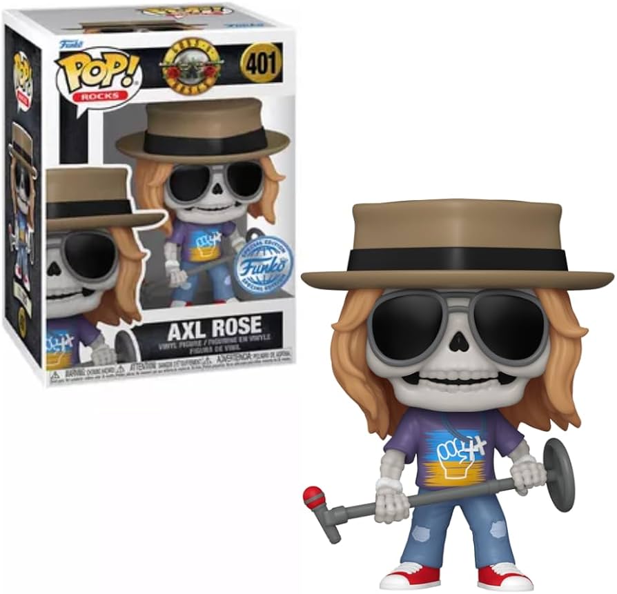 GUNS ROSES - AXL ROSE MUÑECO FUNKO POP ROCKS 401