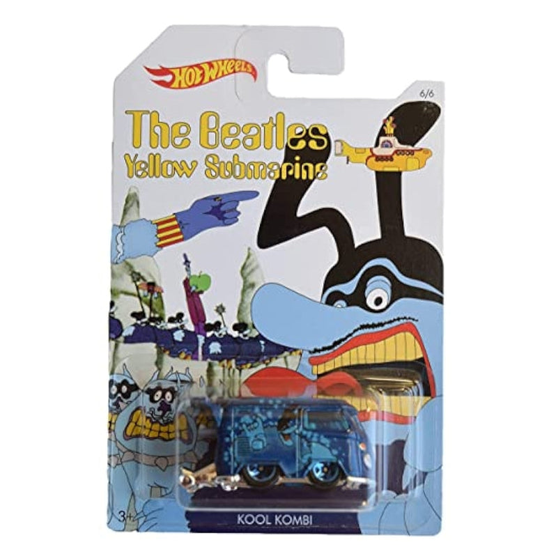 THE BEATLES - BLUE MEANIE KOOL KOMBI CARRO DE COLECCION (HOT WHEELS)