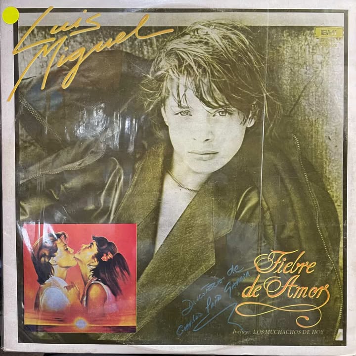 LUIS MIGUEL - FIEBRE DE AMOR LP (DE EPOCA)