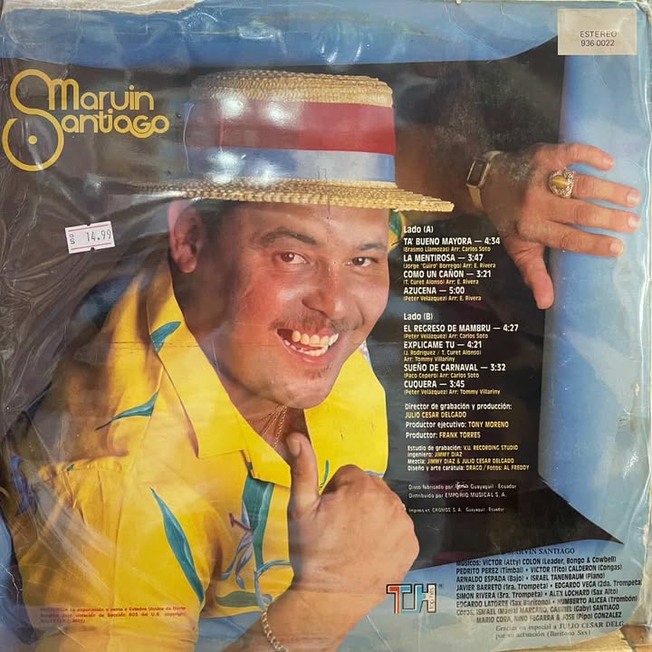 MARIUN SANTIAGO - OFICIAL! Y AHORA... CON TREMENDA PINTA! LP (DE EPOCA)