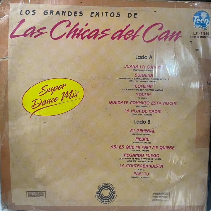 LAS CHICAS DEL CAN - LOS GRANDES EXITOS LP (DE EPOCA)