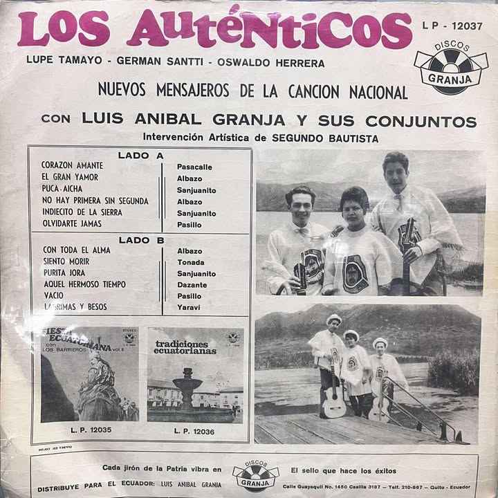 LOS AUTENTICOS - LOS AUTENTICOS LP