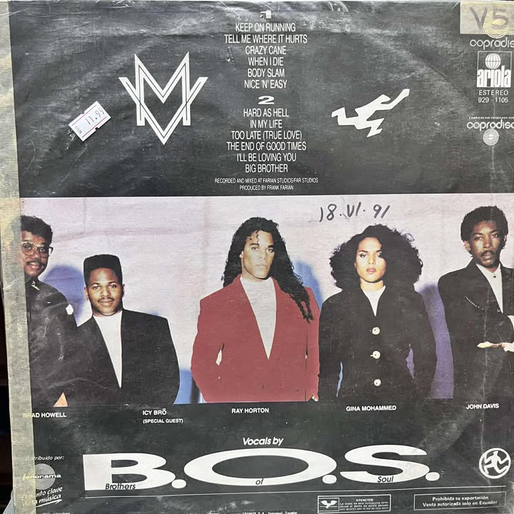 MILLI VANILLI - THE MOMENT OF TRUTH LP