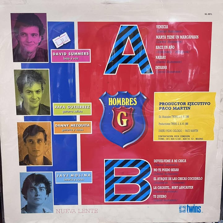 HOMBRES G - GRANDES EXITOS LP