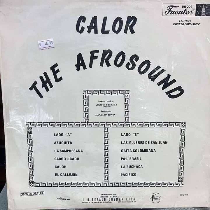 THE AFROSOUND - CALOR LP