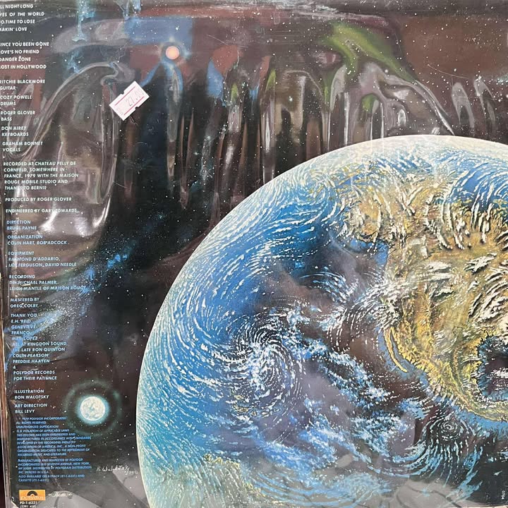 RAINBOW - DOWN TO EARTH LP