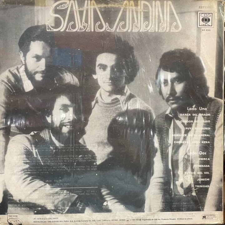 SAVIA ANDINA - SAVIA ANDINA LP (DE EPOCA)