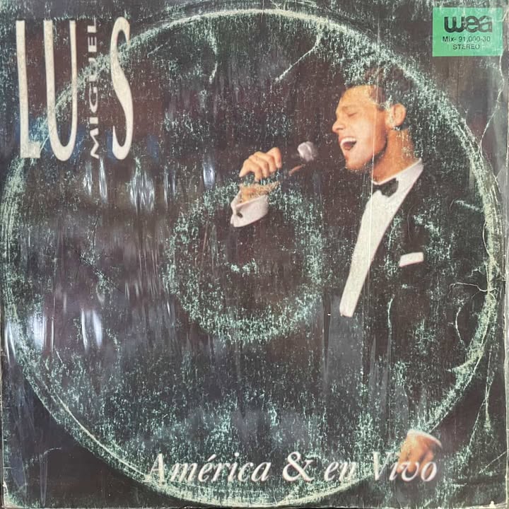 LUIS MIGUEL - AMERICA & EN VIVO LP (DE EPOCA)