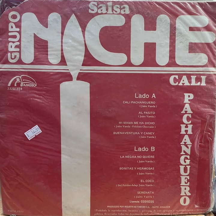 GRUPO NICHE - CALI PACHANGERO LP (DE EPOCA)