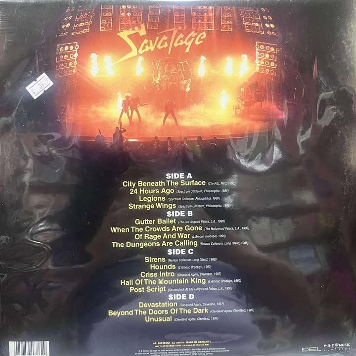 SAVATAGE - GHOST IN THE RUINS 2LP (DE EPOCA)
