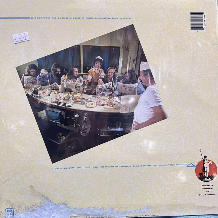 SUPERTRAMP - BREAKFAST IN AMERICA LP (DE EPOCA)