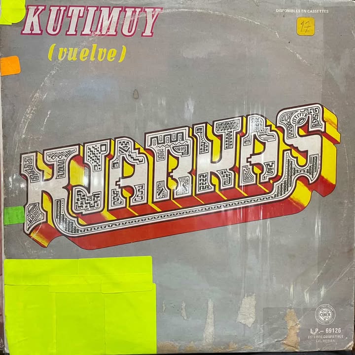 LOS KJARKAS - KUTIMUY (VUELVE) LP (DE EPOCA)