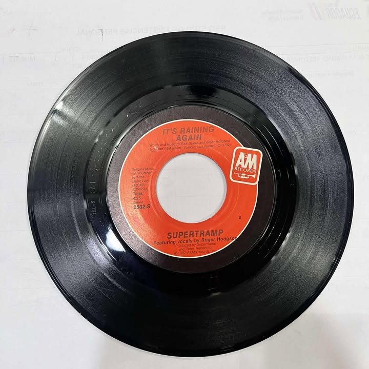 SUPERTRAMP - IT´S RAINING AGAIN 45 RPM