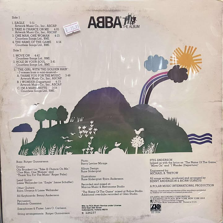 ABBA - THE ALBUM LP (DE EPOCA)
