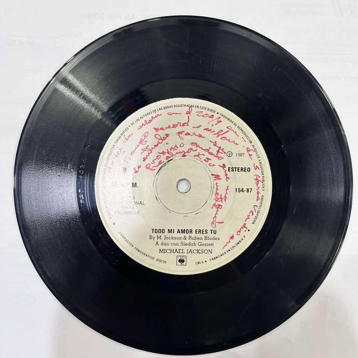 MICHAEL JACKSON - TODO MI AMOR ERES TU 45RPM