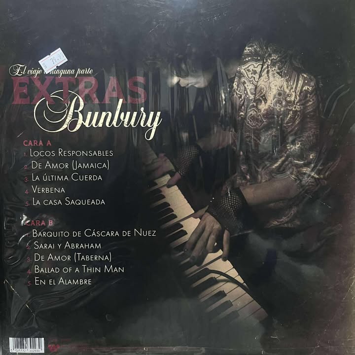 BUNBURY - EL VIAJE A NINGUNA PARTE EXTRAS LP