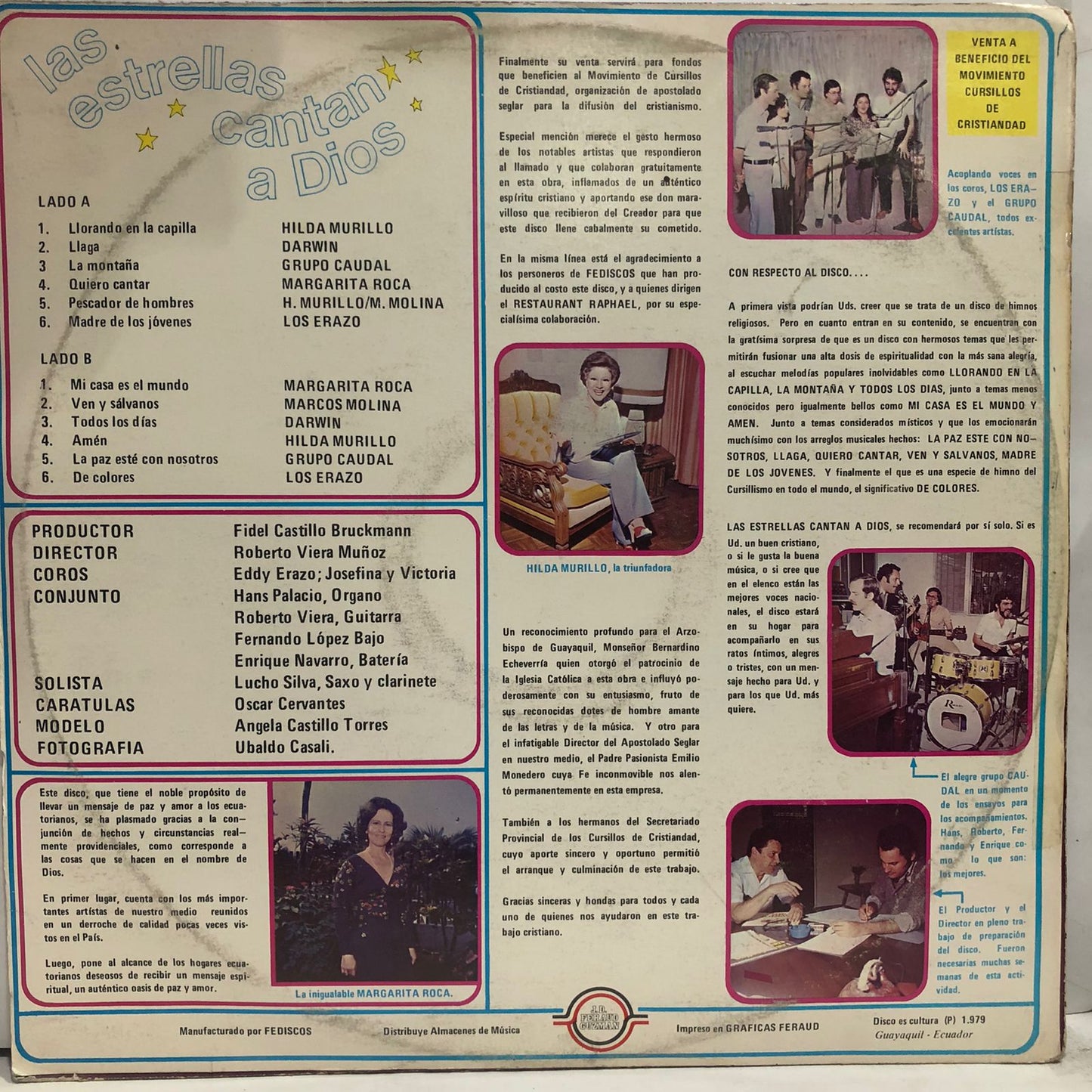 LAS ESTRELLAS CANTAN A DIOS LP