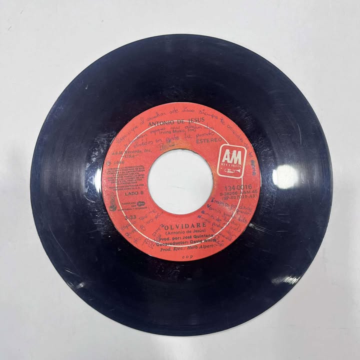 ANTONIO DE JESUS - OLVIDARE/SIGUEME 45RPM