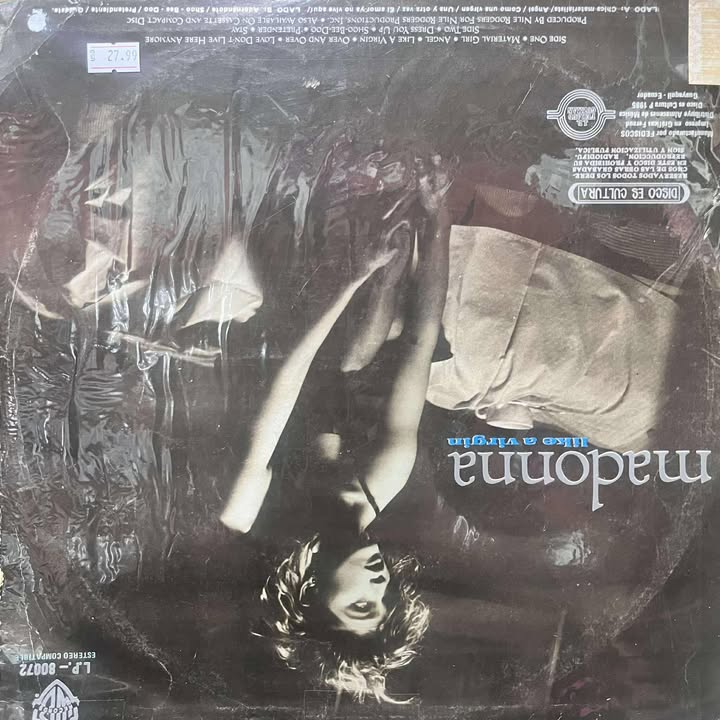MADONNA - LIKE A VIRGIN LP