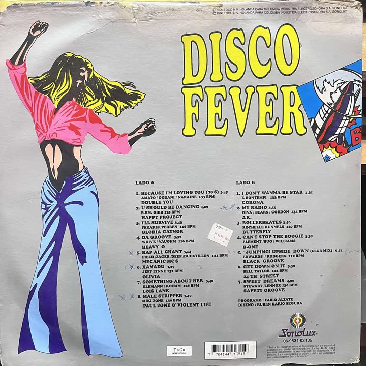 DISCO FEVER - LP (DE EPOCA)