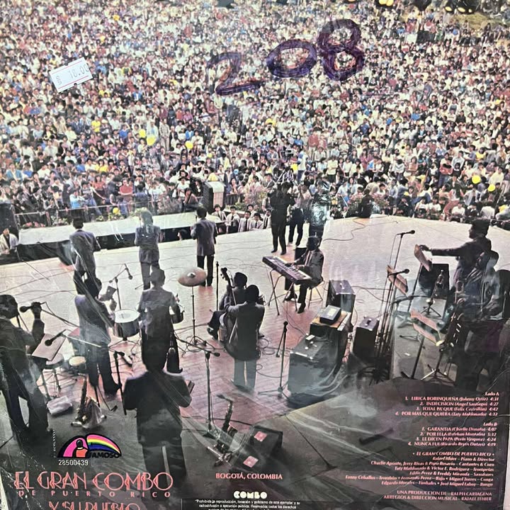 EL GRAN COMBO - Y SU PUEBLO LP (DE EPOCA)