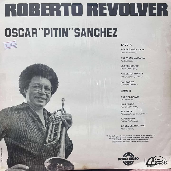 OSCAR PITIN SANCHEZ - ROBERTO REVOLVER LP (DE EPOCA)