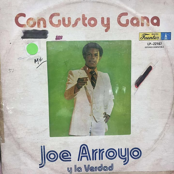 JOE ARROYO - CON GUSTO Y GANA LP (DE EPOCA)