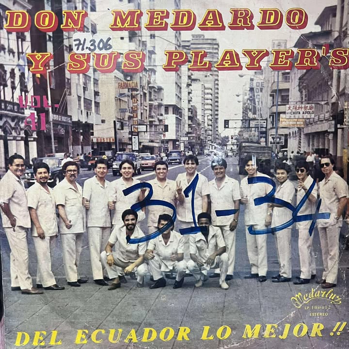 DON MEDARDO Y SUS PLAYERS - DEL ECUADOR LO MEJOR VOL.41 LP (DE EPOCA)
