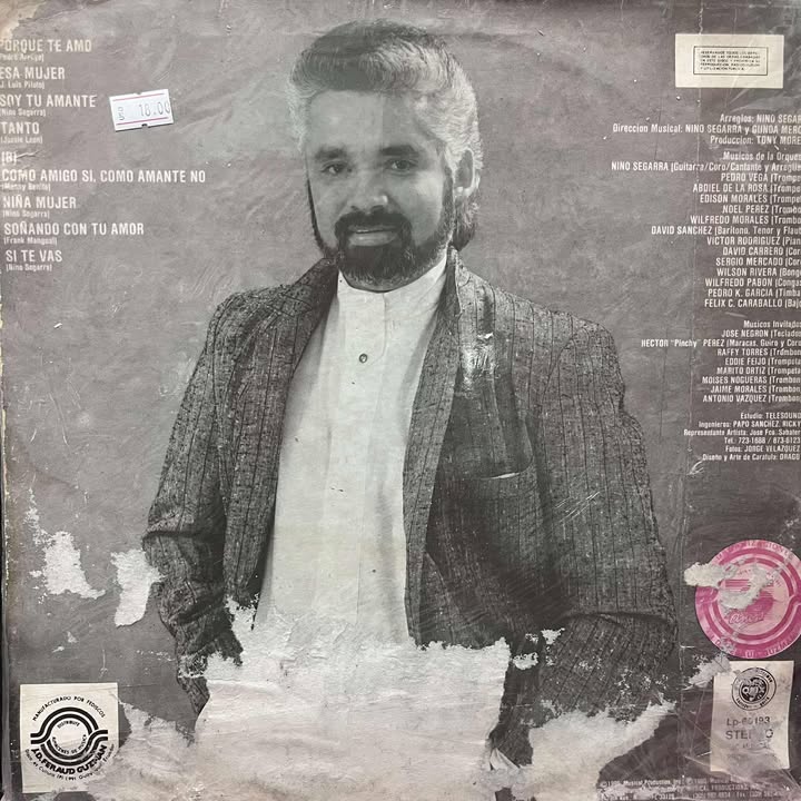 NINO SEGARRA - CON LA MUSICA POR DENTRO LP (DE EPOCA)