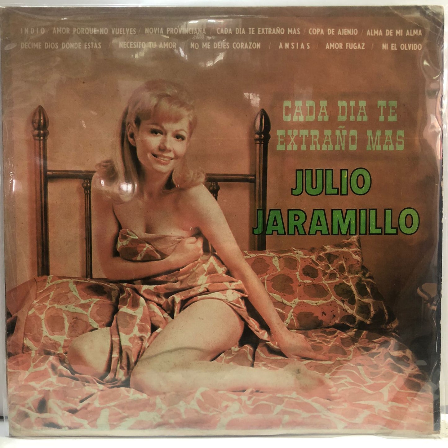 JULIO JARAMILLO - CADA DIA TE EXTRAÑO MAS  LP