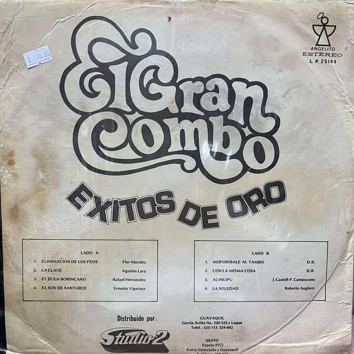 EL GRAN COMBO - EXITOS DE ORO LP