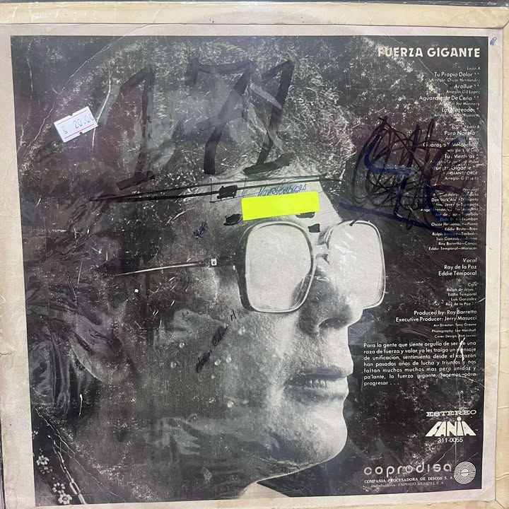 RAY BARRETTO - GIAN FORCE LP (DE EPOCA)