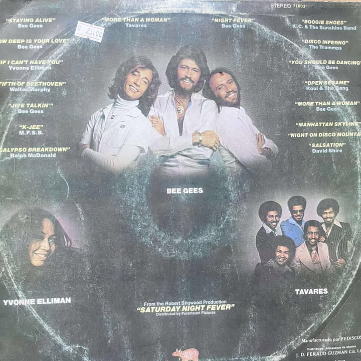 SATURDAY NIGHT FEVER - THE ORIGINAL MOVIE SOUND TRACK 2LPS (DE EPOCA)