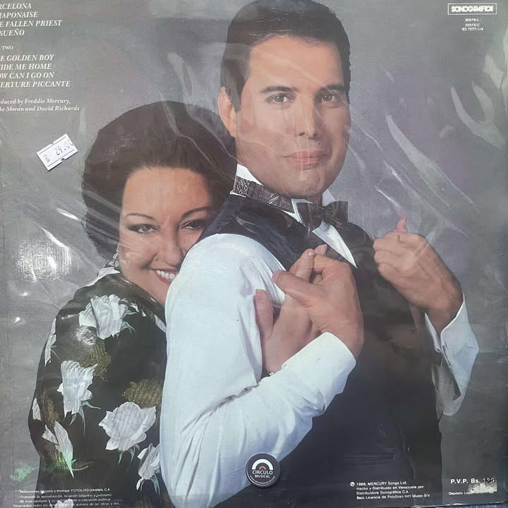 FREDDIE MERCURY Y MONTSERRAT CABALLE - BARCELONA LP (DE EPOCA)