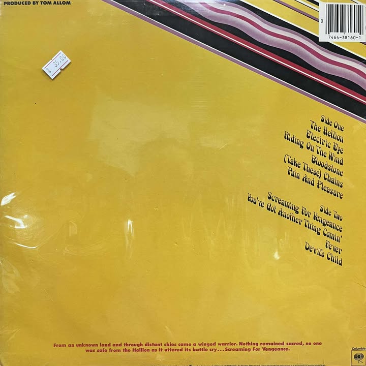 JUDAS PRIEST - SCREAMING FOR VIOLENCE LP (DE EPOCA)