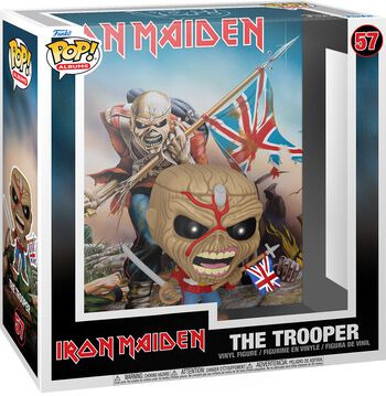 IRON MAIDEN - THE TROOPER MUÑECO FUNKO POP ALBUMS 57