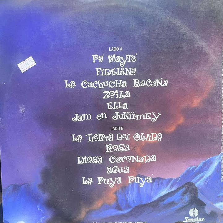 CARLOS VIVES - LA TIERRA DEL OLVIDO LP (DE EPOCA)