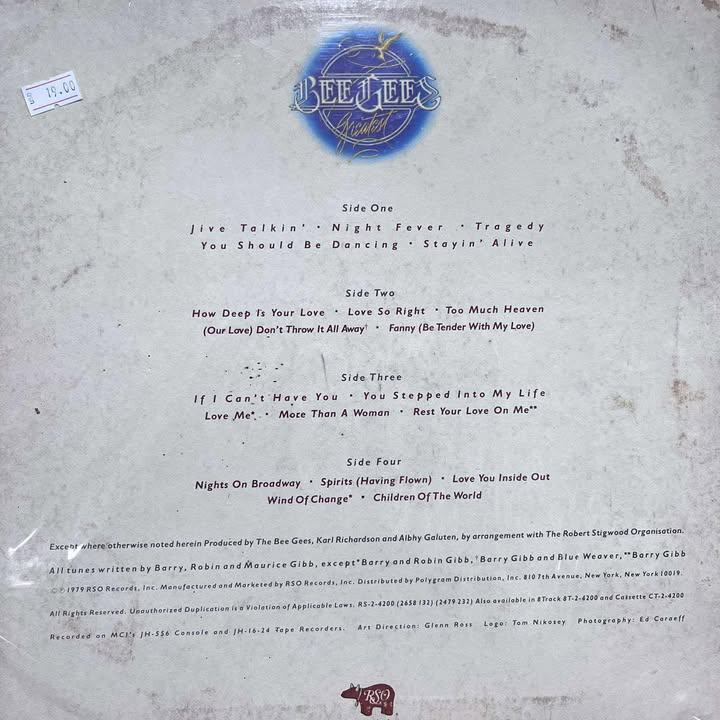 BEE GEES - GREATEST 2LPS (DE EPOCA)