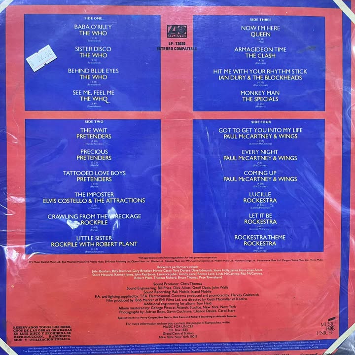 KAMPUCHEA - CONCERTS FOR THE PEOPLE LP (DE EPOCA)