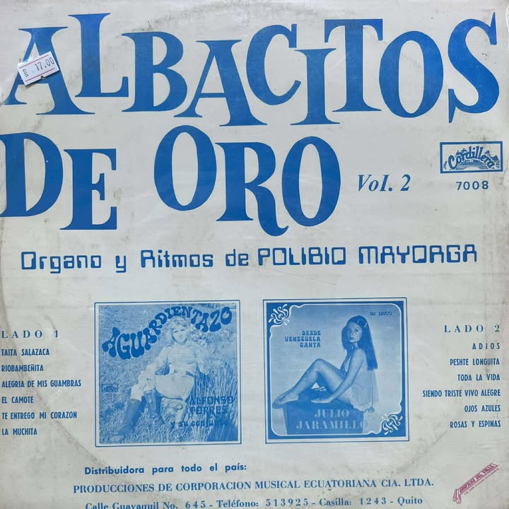 POLIBIO MAYORGA - ALBACITOS DE ORO VOL 2 LP