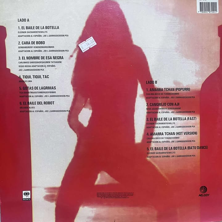 JOE LUCIANO - EL BAILE DE LA BOTELLA LP (DE EPOCA)