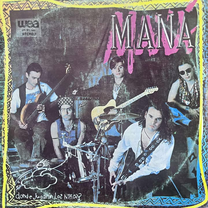 MANA - DONDE JUGARAN LOS NIÑOS LP (ED ECUATORIANA)