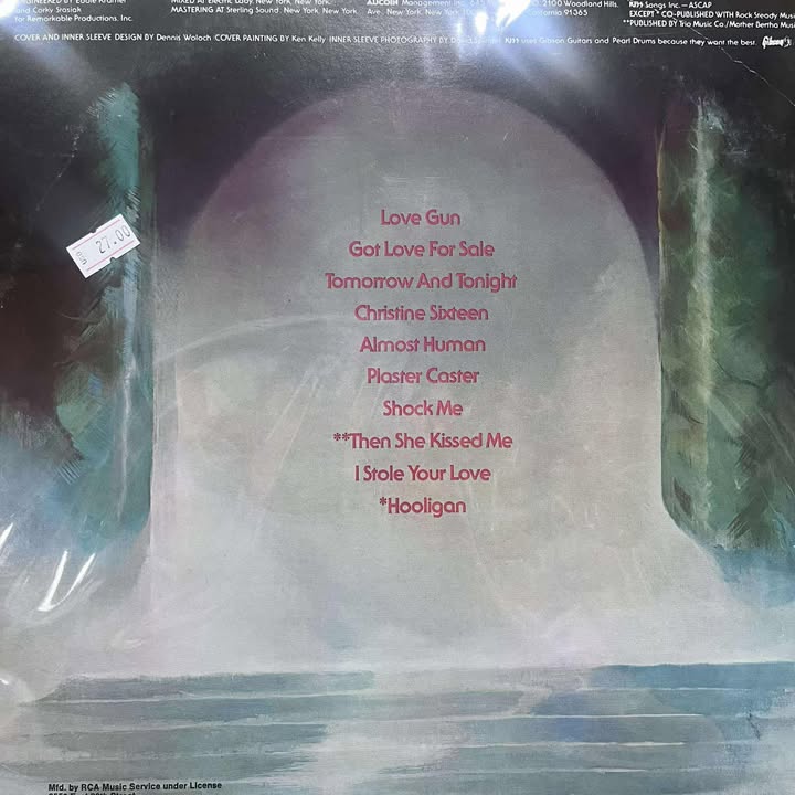 KISS -LOVE GUN LP (DE EPOCA)