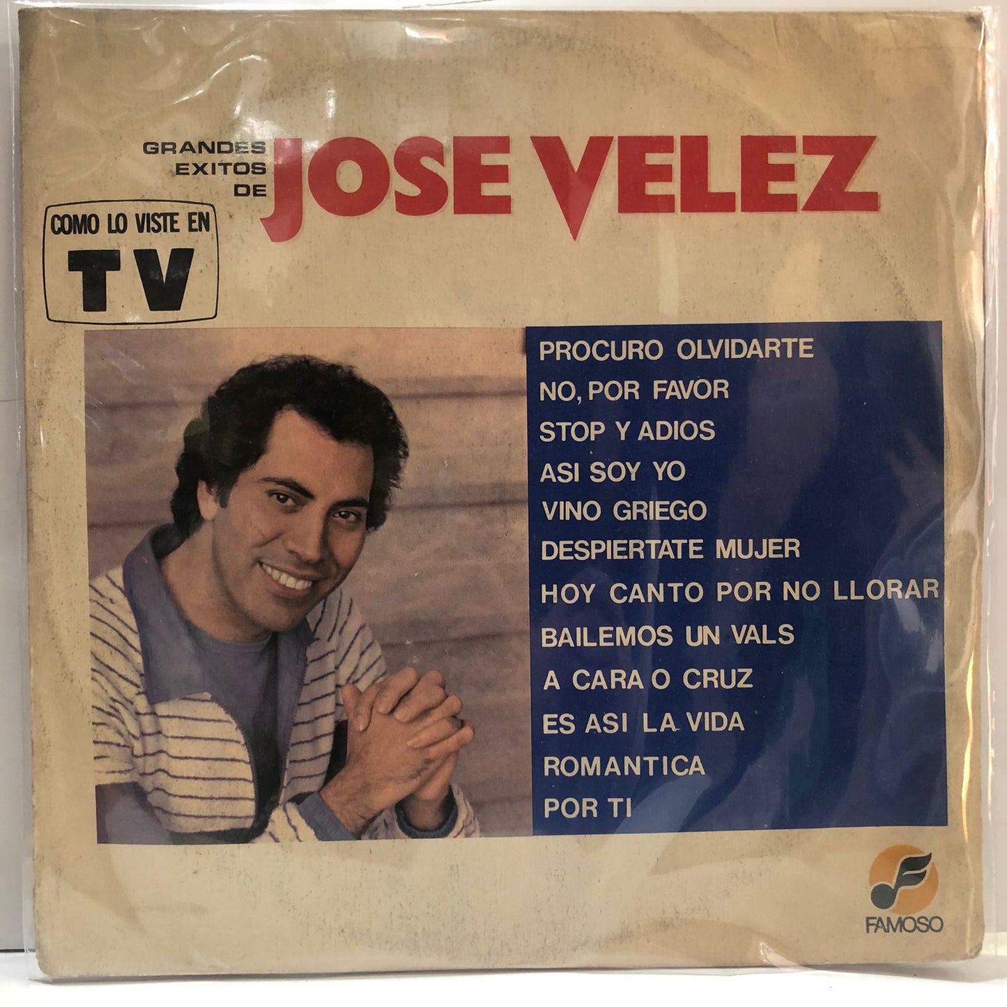 JOSE VELEZ - GRANDE EXITOS LP