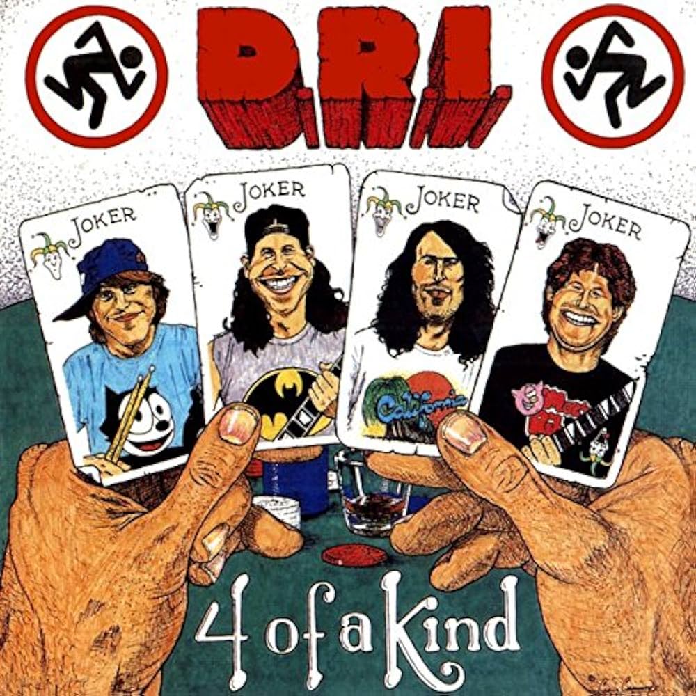 D.R.I - 4 OF A KIND LP