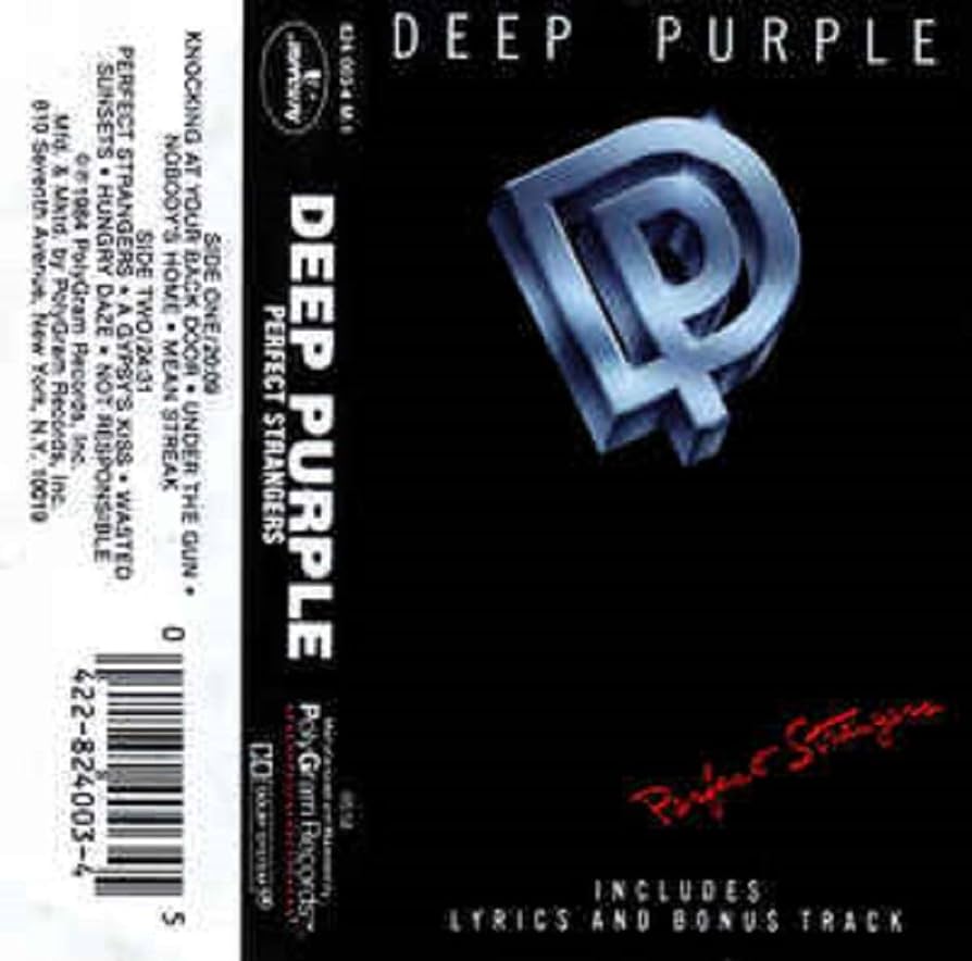 DEEP PURPLE - PERFECT STRANGERS CASSETTE