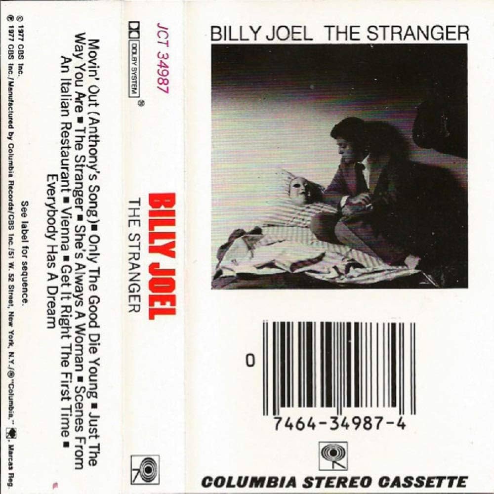 BILLY JOEL - THE STRANGER CASSETTE