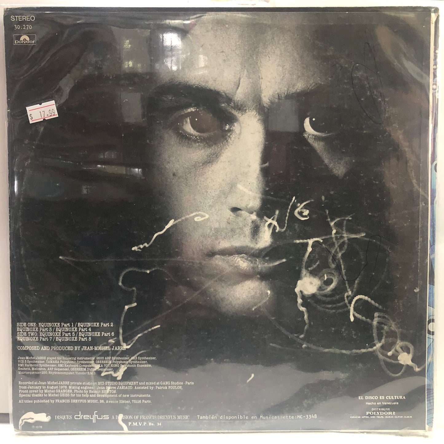 JEAN MICHEL JARRE - EQUINOXE LP