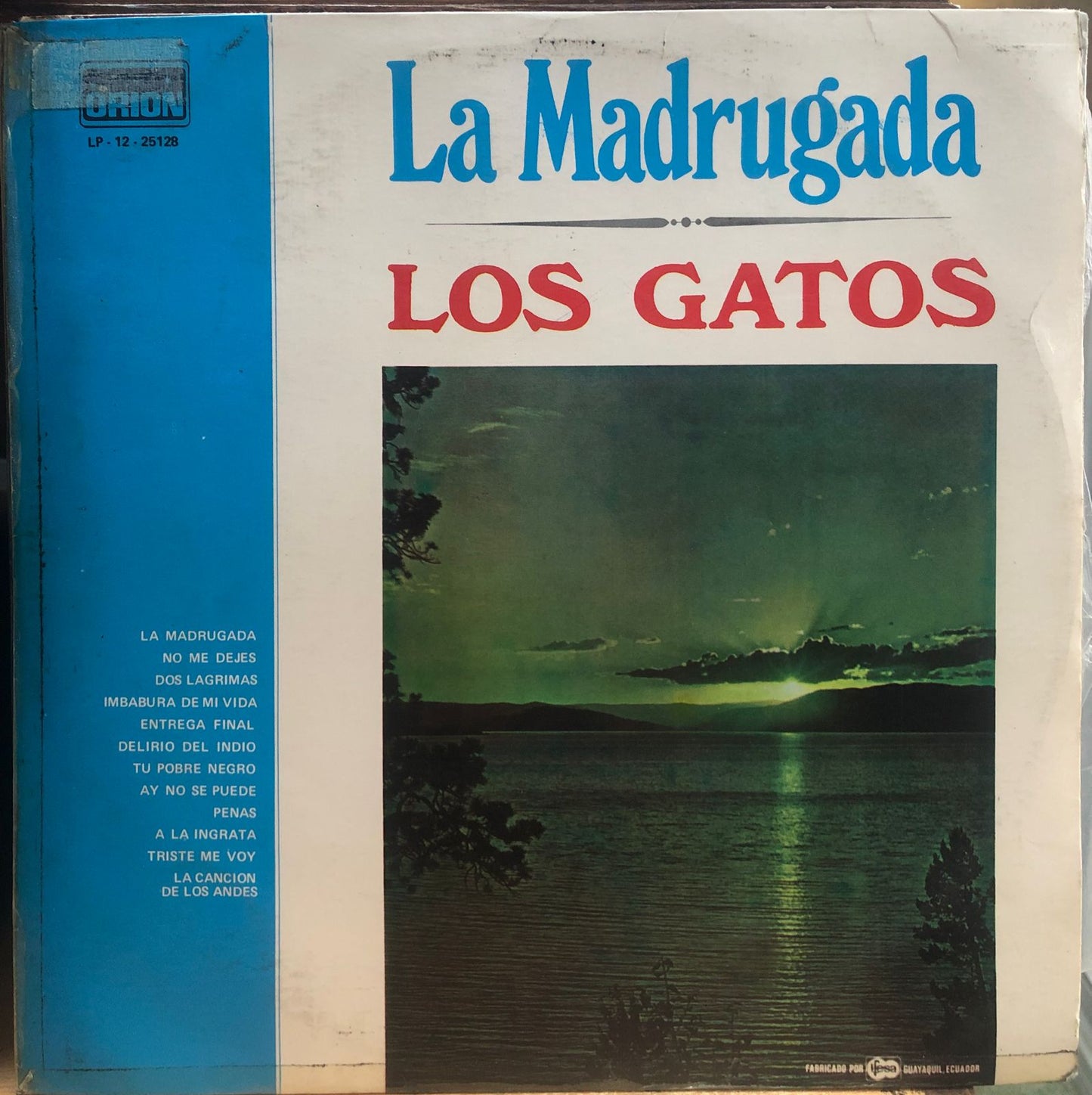 LOS GATOS - LA MADRUGADA LP (DE EPOCA)